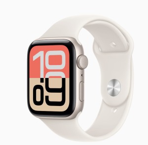 Apple Watch SE (3rd Gen), 40mm GPS, Starlight, Sport Band Starlight, M/L