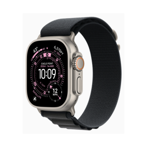 Apple Watch Ultra 3, 49mm GPS + Cellular, Natural, Alpine Loop Black