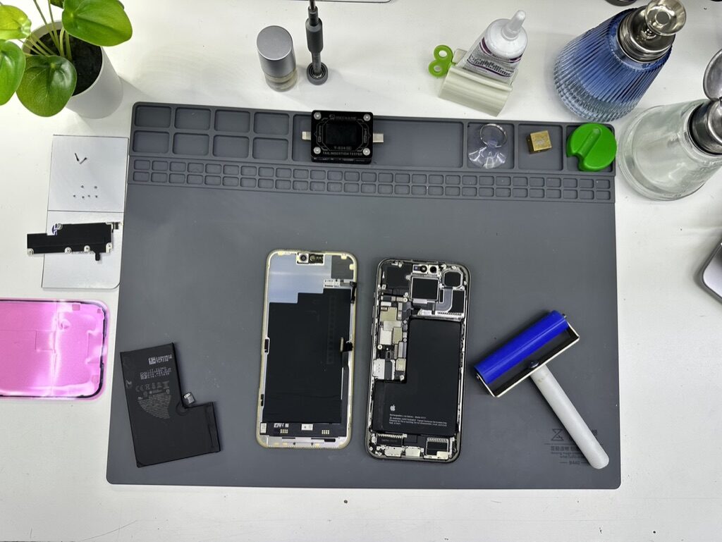 Ремонт iPhone 16 Pro Max в сервисе iFresh.One — фото процесса