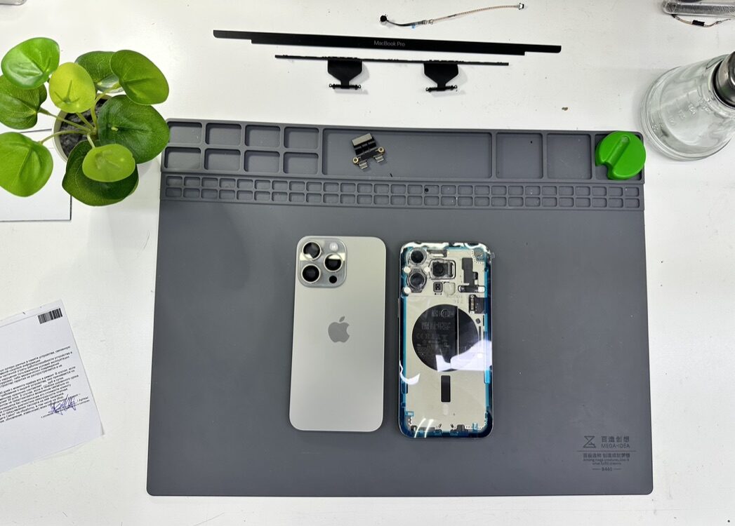 Ремонт iPhone 16 в сервисе iFresh.One — фото процесса