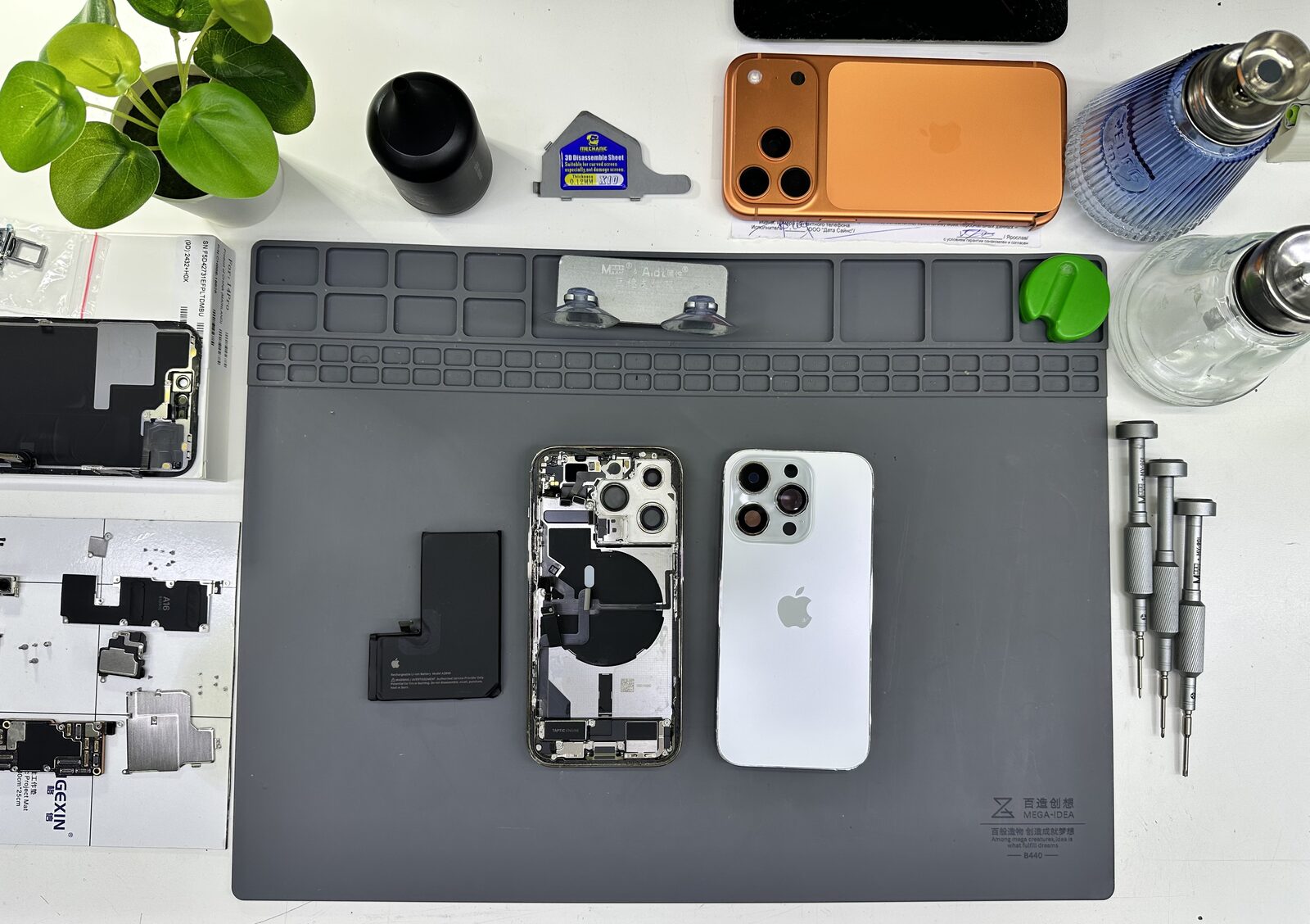 Ремонт iPhone 17 Pro Max в сервисе iFresh.One — фото процесса