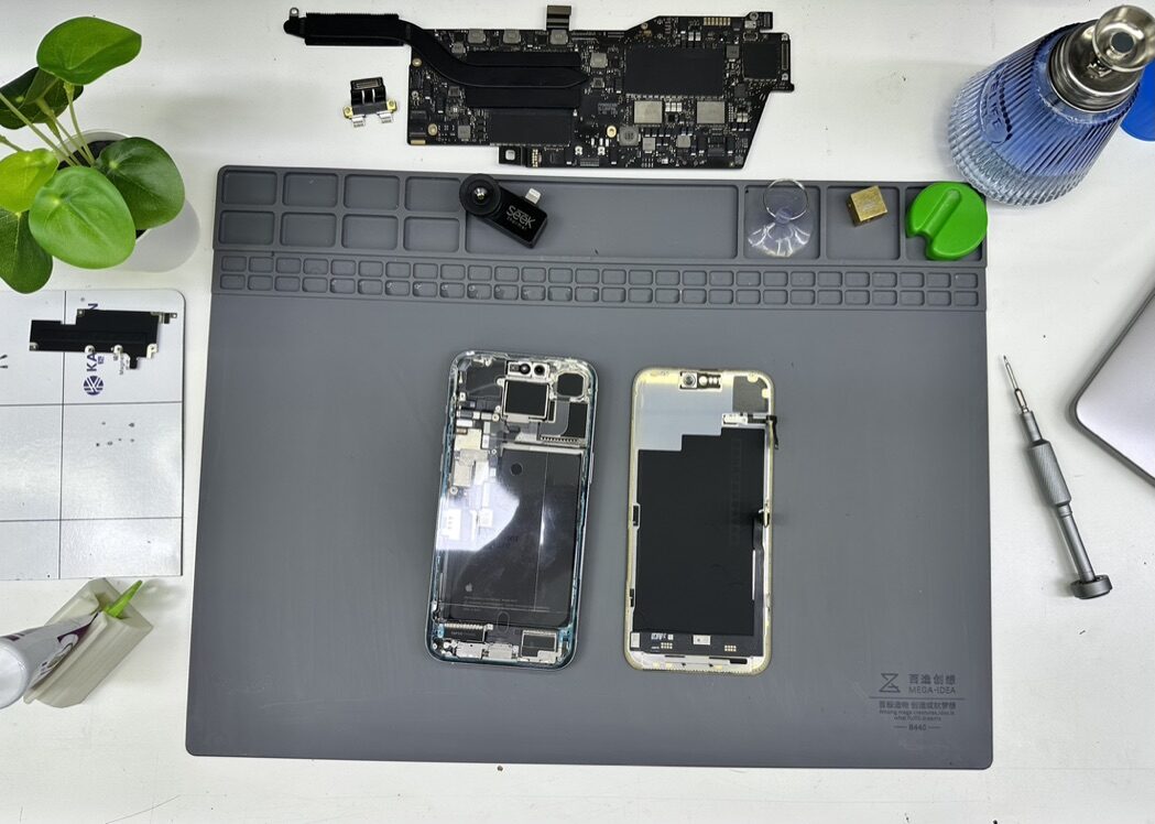 Ремонт iPhone 15 в сервисе iFresh.One — фото процесса