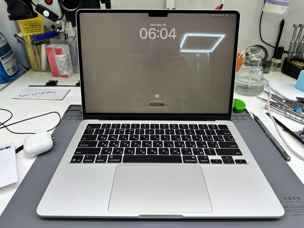 Ремонт MacBook Air 15 M3 в сервисе iFresh.One — фото процесса
