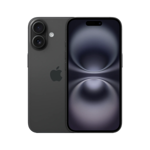iPhone 16, Black, 128 ГБ, Nano-SIM + eSIM